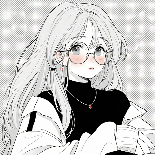 Manga character illustration